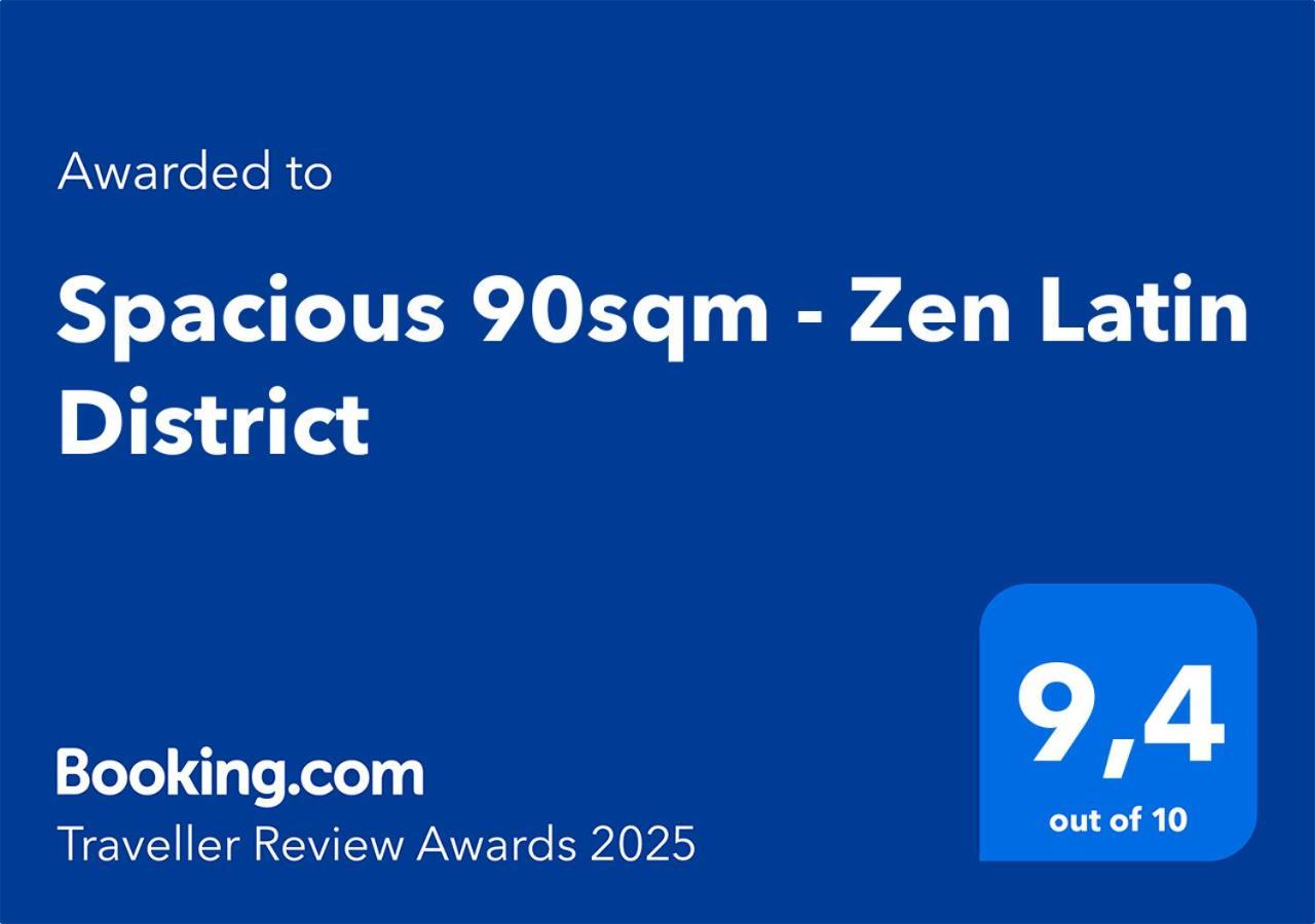 Spacious 90Sqm - Zen Latin District - Notre-Dame باريس المظهر الخارجي الصورة